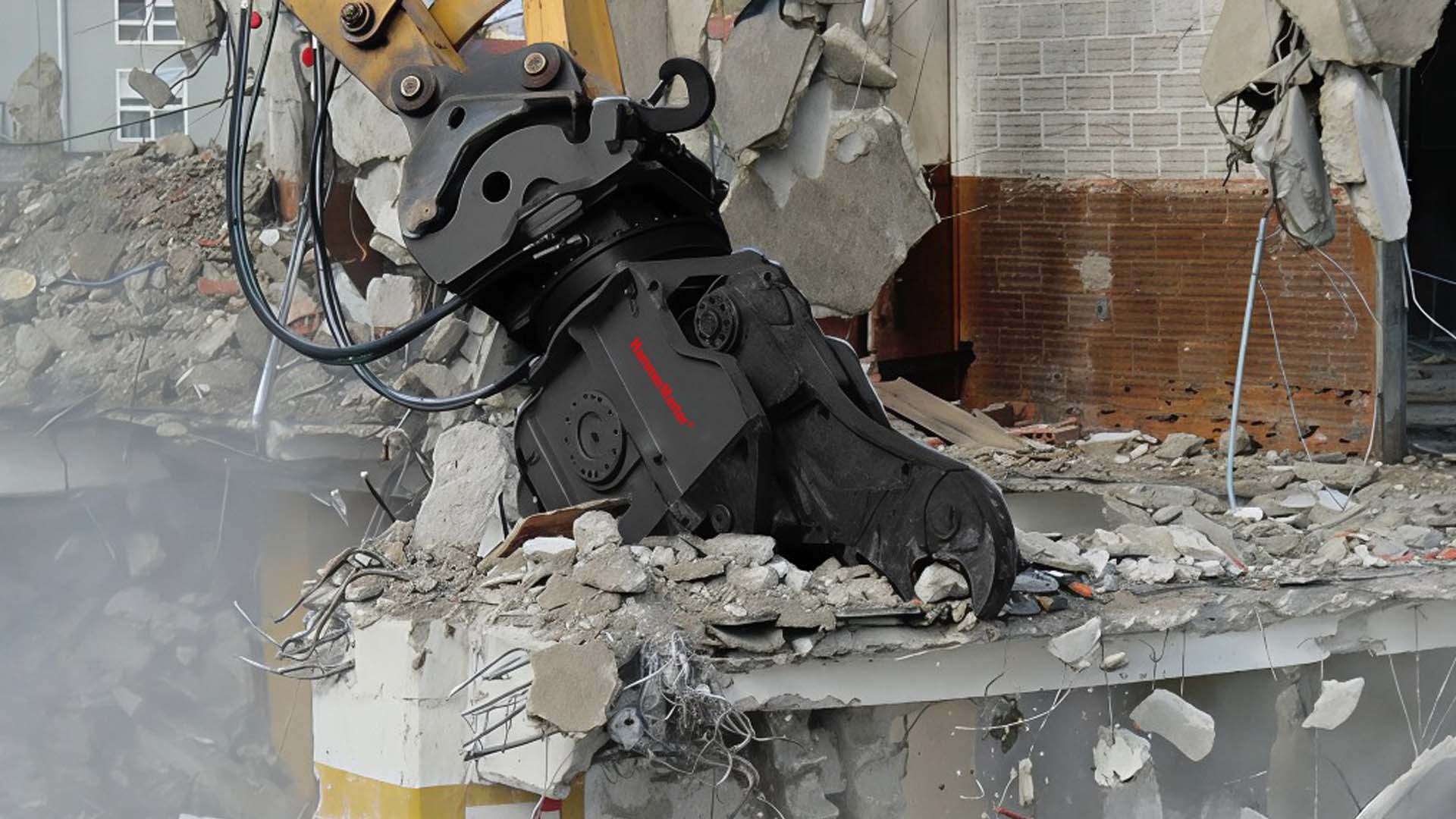 Гидроножницы Hammermaster в на объекте